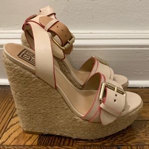 Pour la Victoire platform wedge sandals